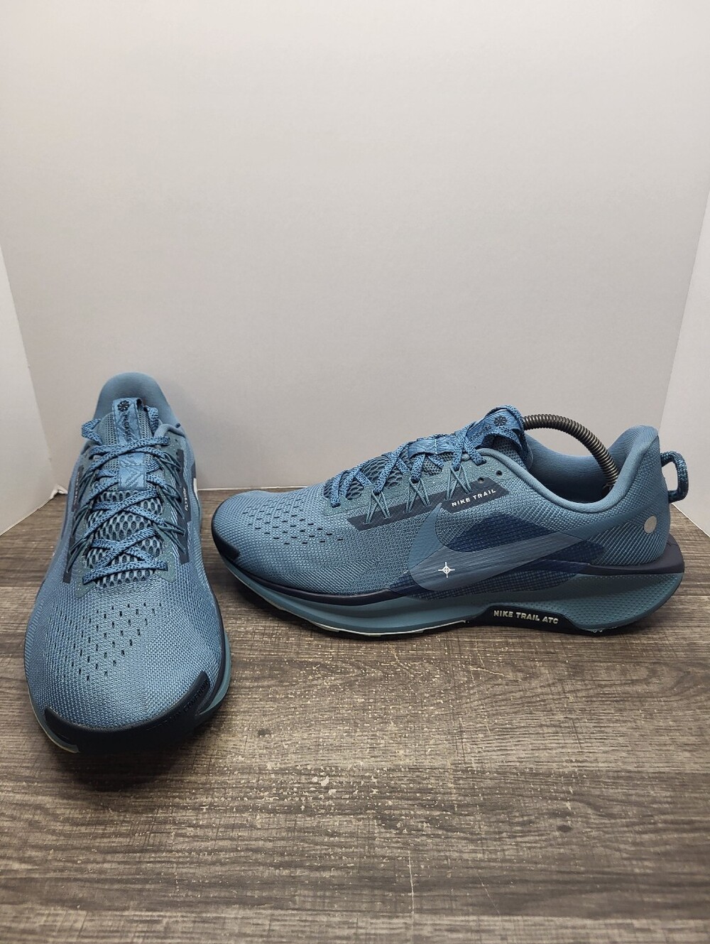 Nike React Pegasus Trail 5 Running Shoe Smokey Blue DV3864-005 Men's Size 11